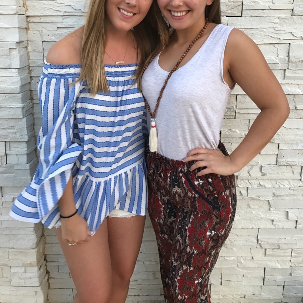 anthropologie patterned pants